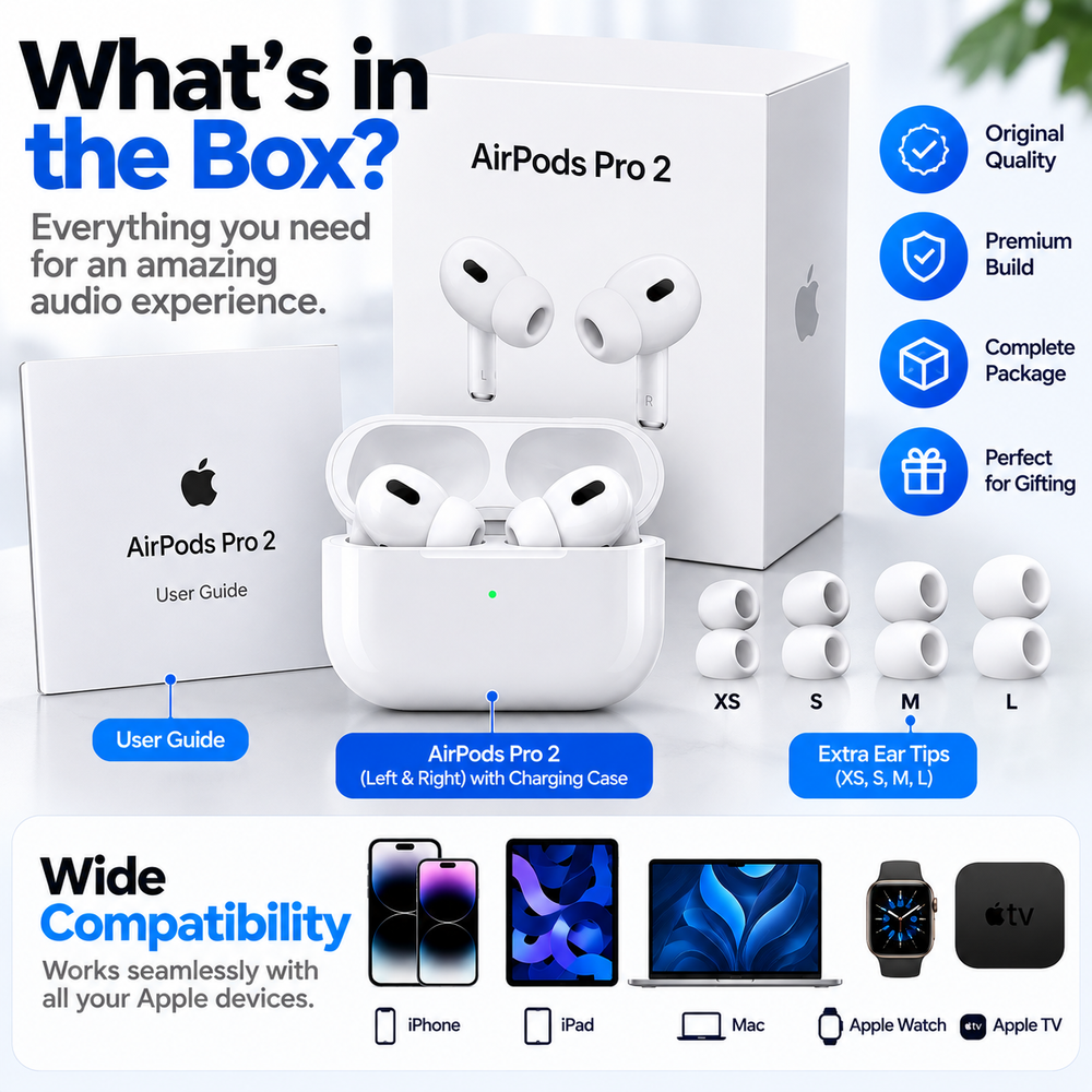 Apple AirPods Pro 2nd Generation – Whi