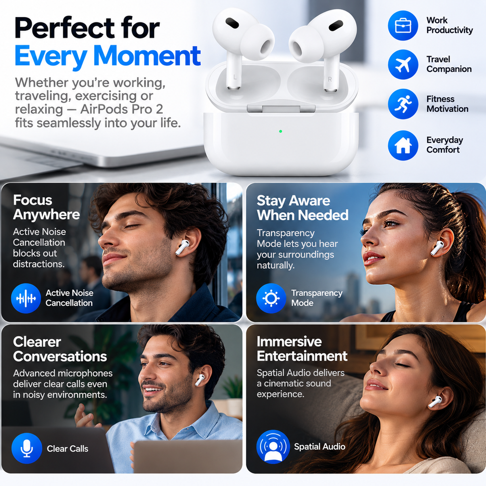 Apple AirPods Pro 2nd Generation – Whi