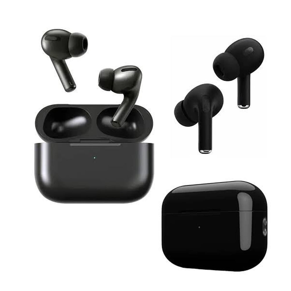 Wireless Bluetooth Earbuds with Charging Case, Noise Reduction, Black