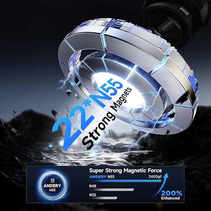 AirVolt Pro™ MagGrip Pro – 360° Magnetic Vacuum Car Phone Mount 🚗📱