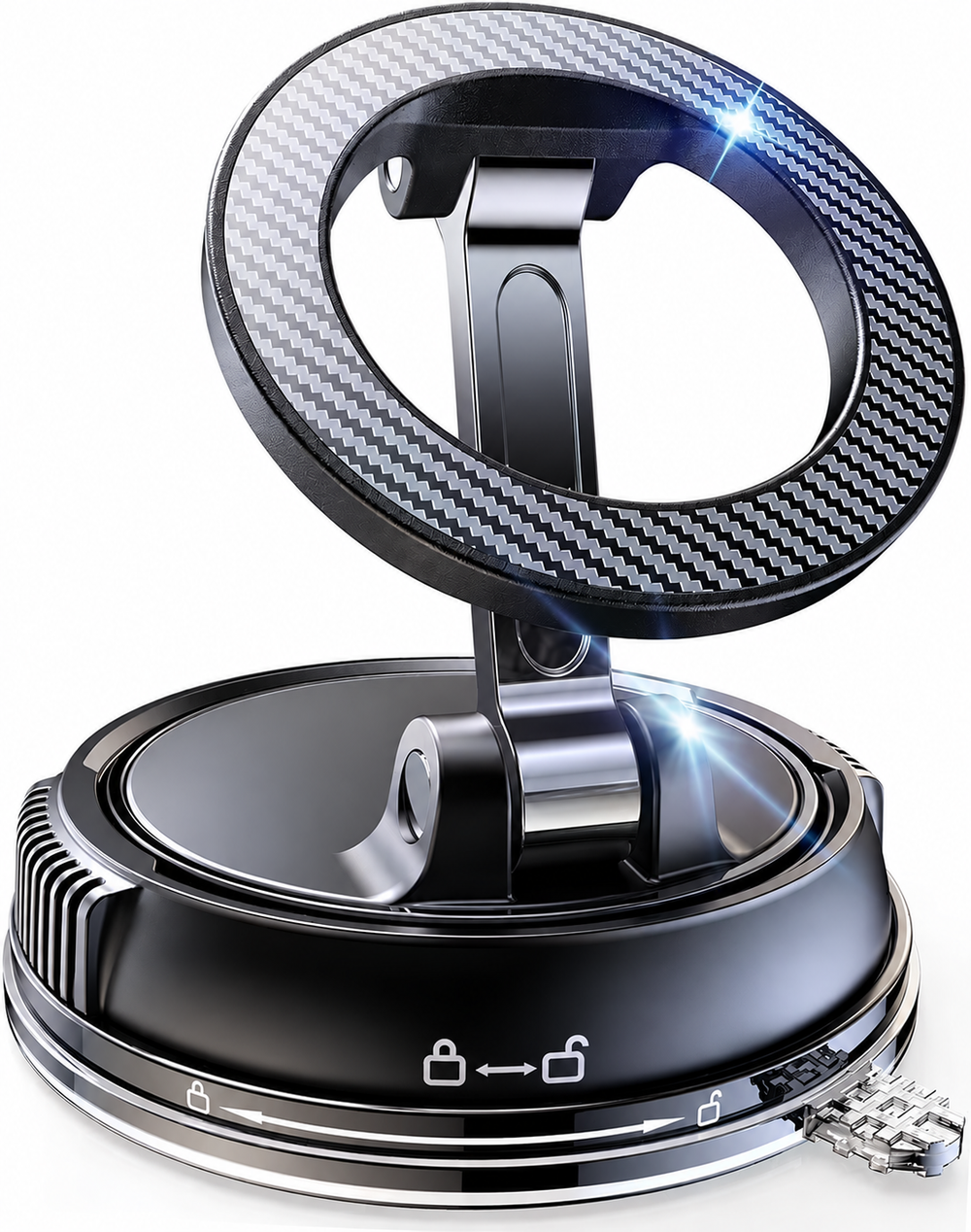 AirVolt Pro Magnetic Car Phone Holder – 360° Adjustable Dashboard Mount
