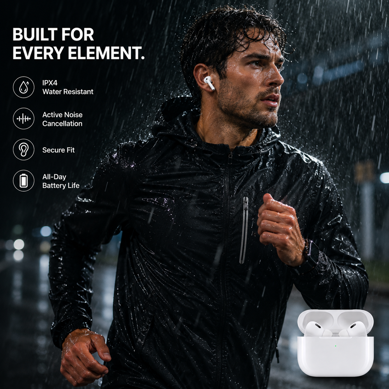 AirPods Pro 2 ANC Wireless Earbuds – Premium Sound & Crystal Clear Calls