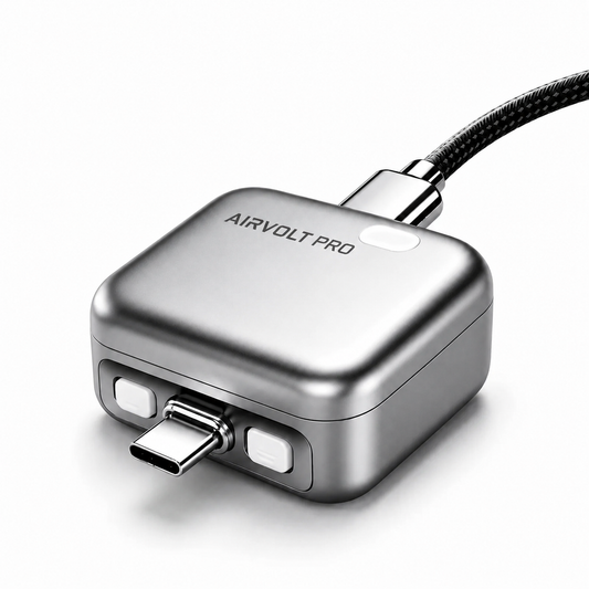 AIRVOLT PRO™ Intelligent Auto Disconnect Charger | Safe Charging & Battery Protection